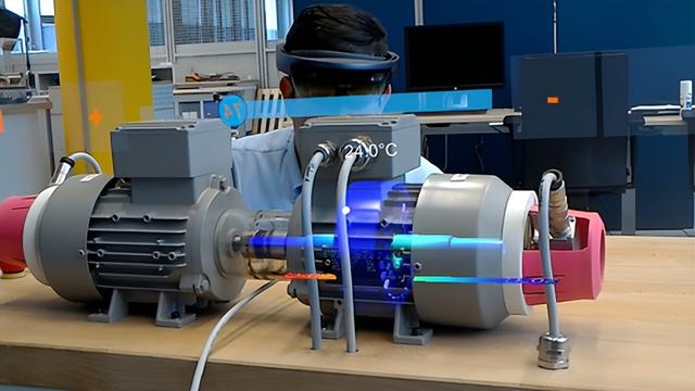 中电光谷数字产业园亮相进博会 AR产品赋能电动机制造业